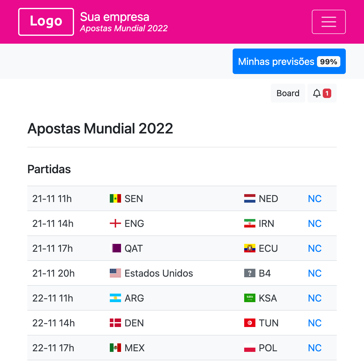 Sua identidade - Copa América 2024